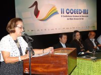 Conferência Estadual do Mato Grosso do Sul - Conferência Estadual do Mato Grosso do Sul. Fotos: Fórum Estadual de Educação do Mato Grosso do Sul.